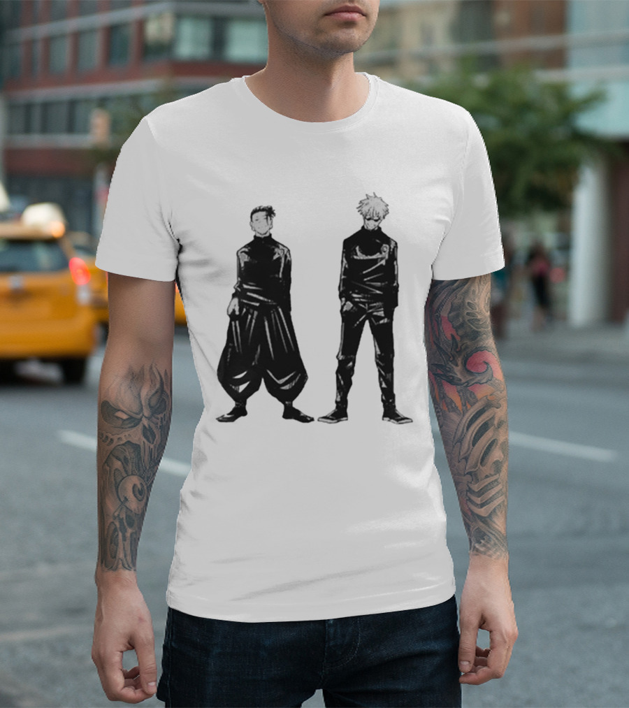 Jujutsu Kaisen We're the Strongest Geto and Gojo Duo T-Shirt