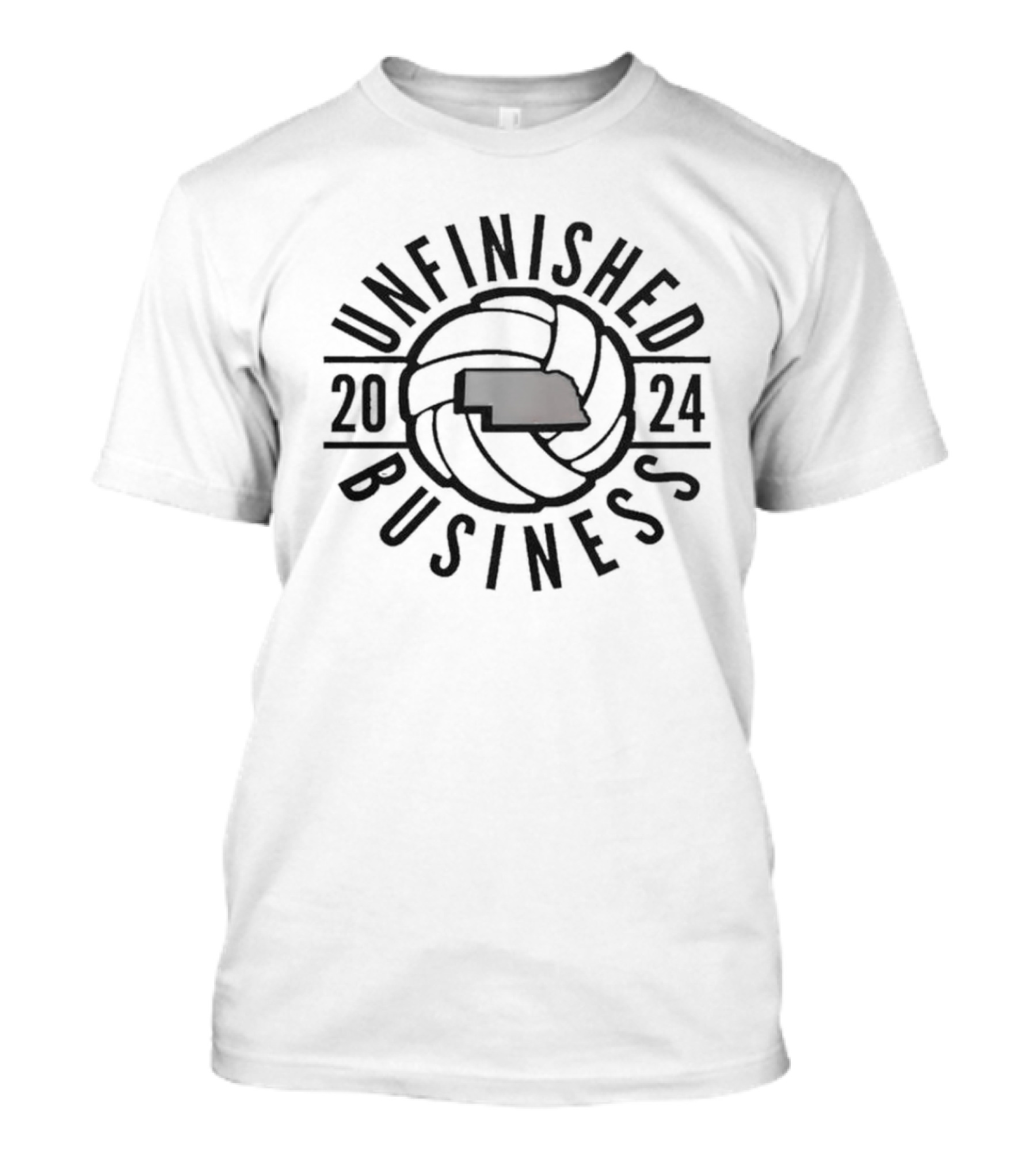 Unfinished Business 2024 Nebraska Volleyball T-Shirt