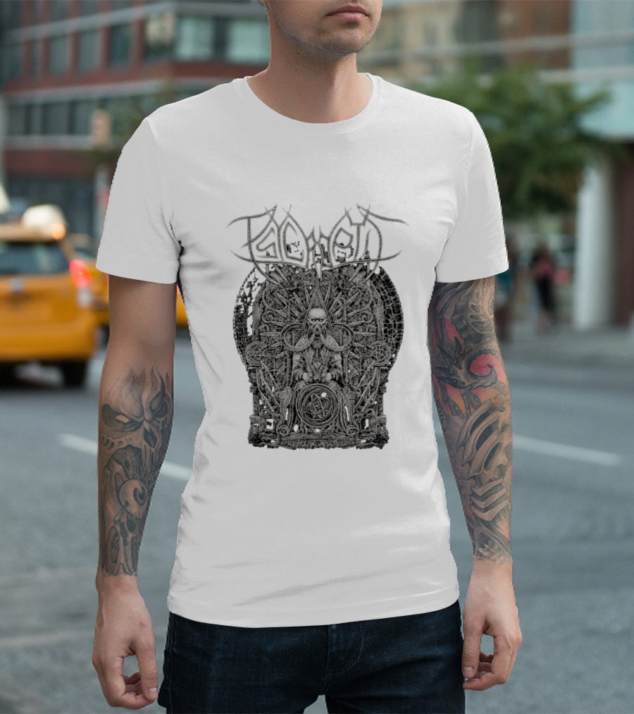 Psycroptic Intricate Skull Throne T-Shirt