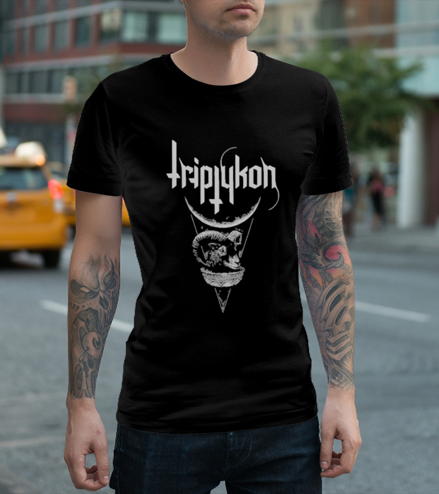 Triptykon Goatmoon Crescent Goat T-Shirt