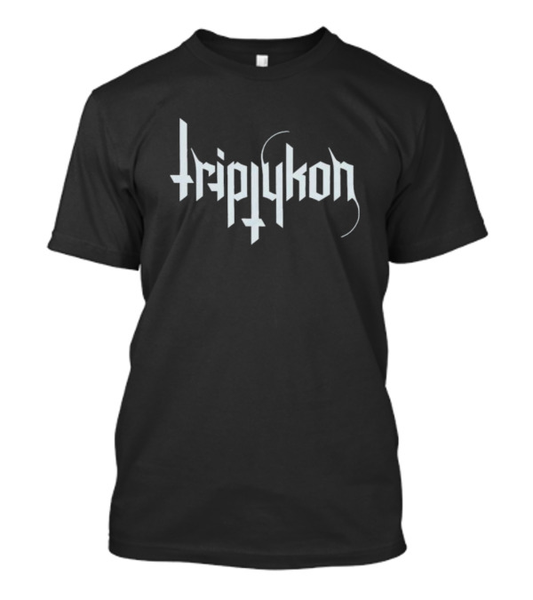Triptykon Logo Black Metal Band Typography T-Shirt