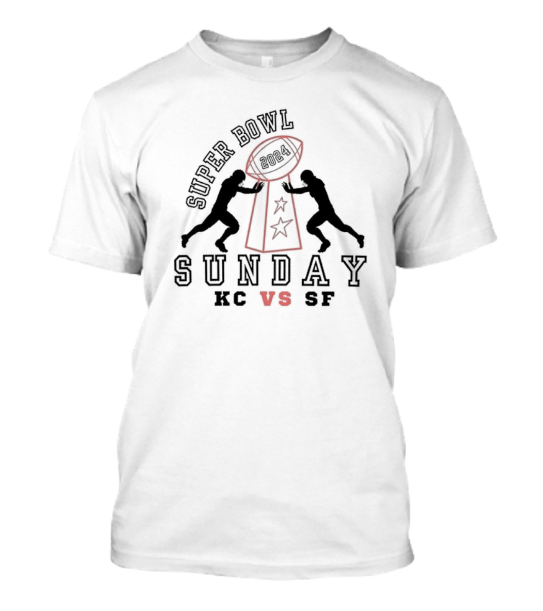 Super Bowl 2024 Sunday KC Vs SF T-Shirt