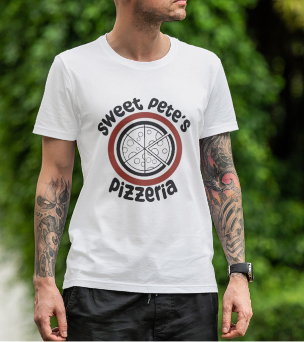 Sweet Pete’s Pizzeria Pizza Circle T-Shirt