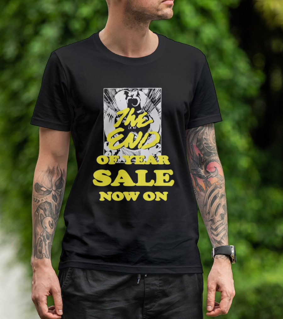 The End Of Year Sale Now On Comic Style Pop Art Explosion T-Shirt