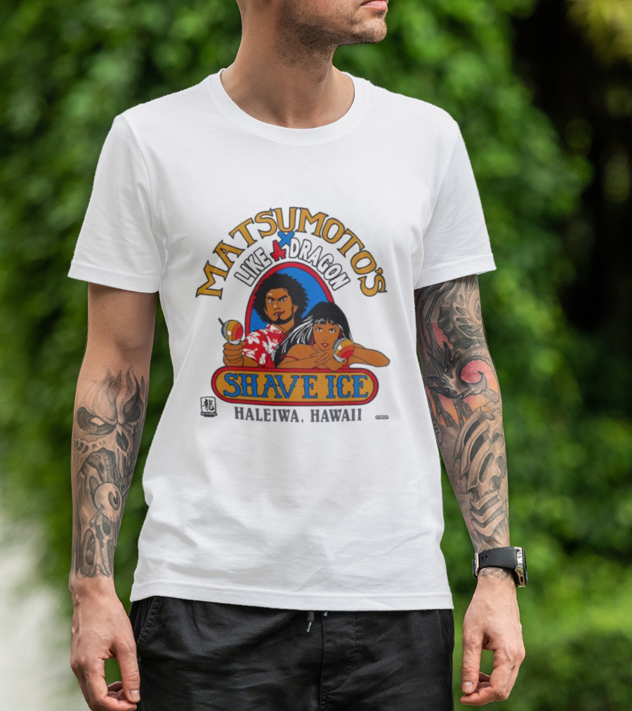 Matsumoto’s Like A Dragon Shave Ice Haleiwa Hawaii T-Shirt