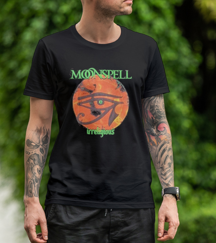 Moonspell Irreligious Eye Of Horus Emblem T-Shirt