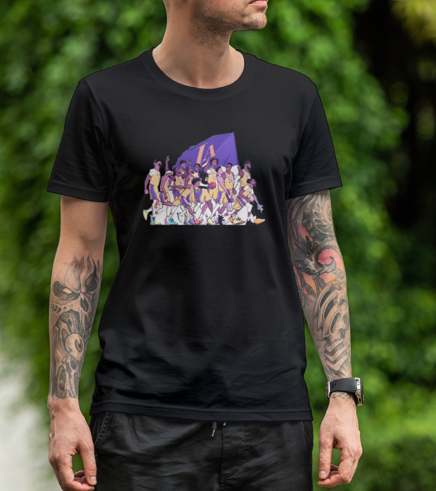 Let’s Go Lakers Lockstep LA Team Spirit T-Shirt