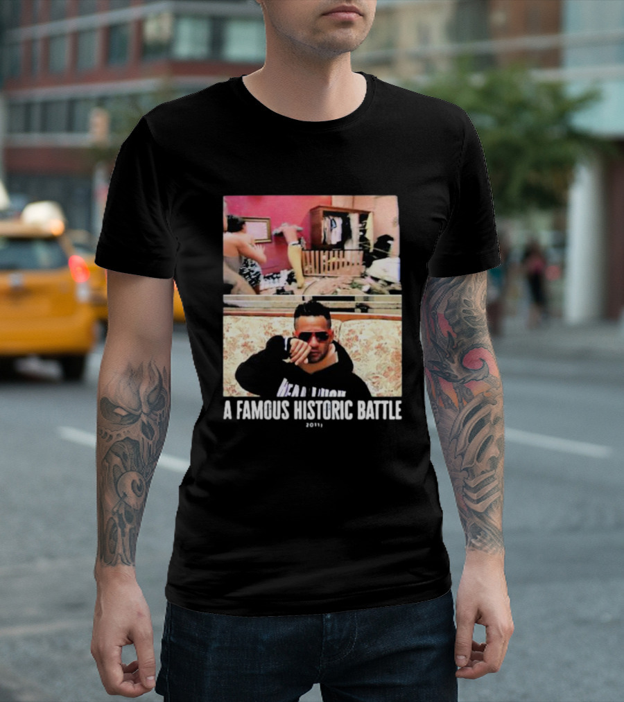 A Famous Historic Battle 2011 Mike Sorrentino T-Shirt