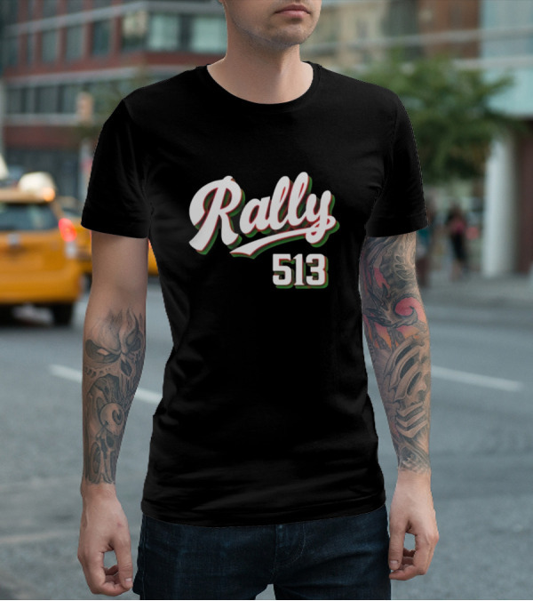 Rally 513 Cincinnati Reds Fan Gear T-Shirt