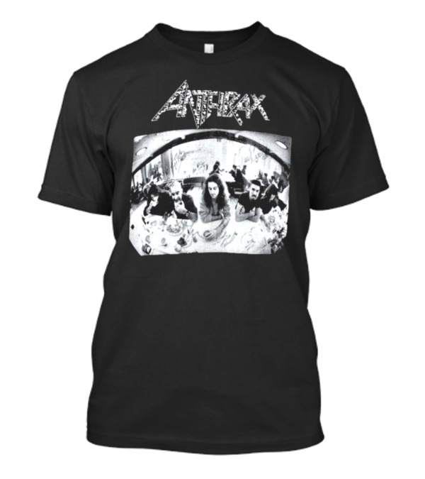 Anthrax Sound Of White Noise Rare Vintage Style Band Diner Scene T-Shirt