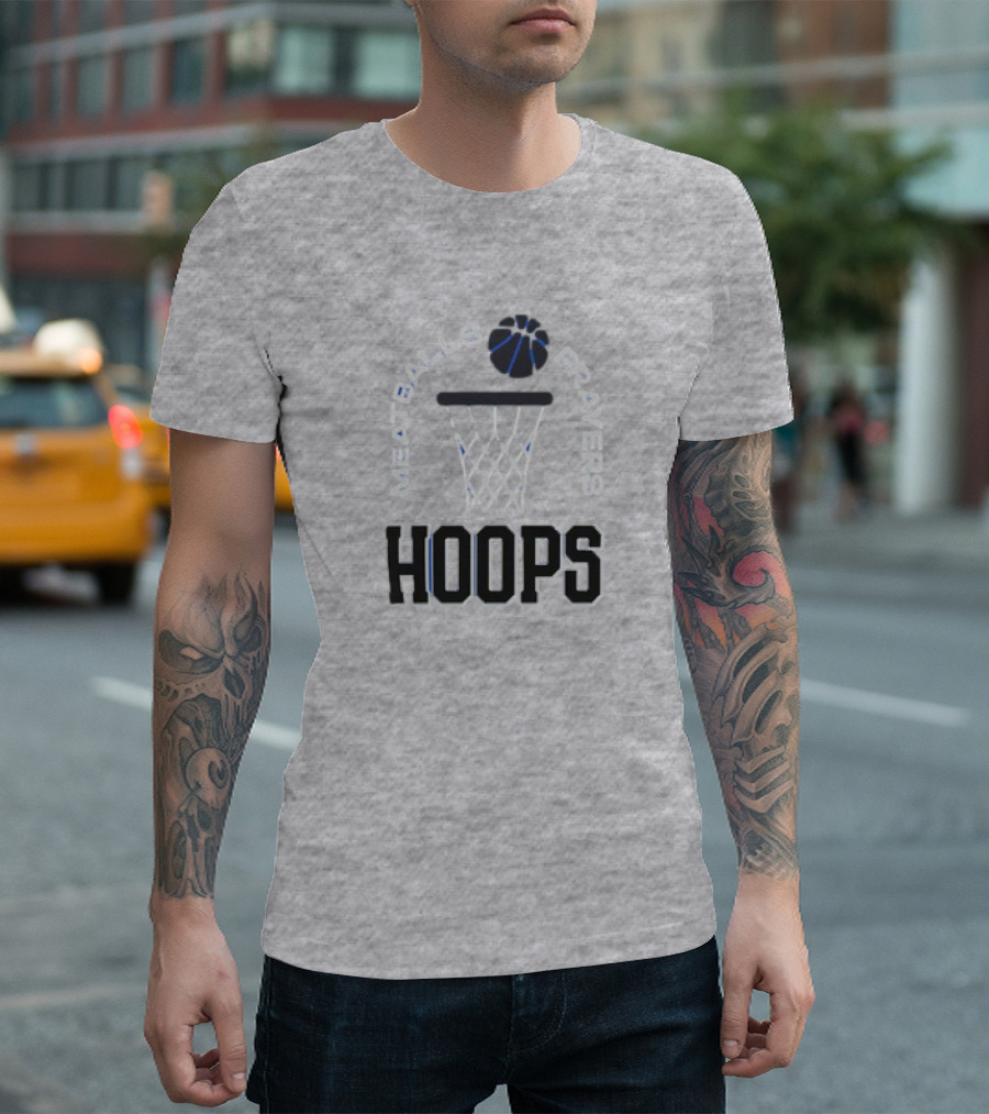 Meatballs Prayers Hoops Basketball Theme Association T-Shirt