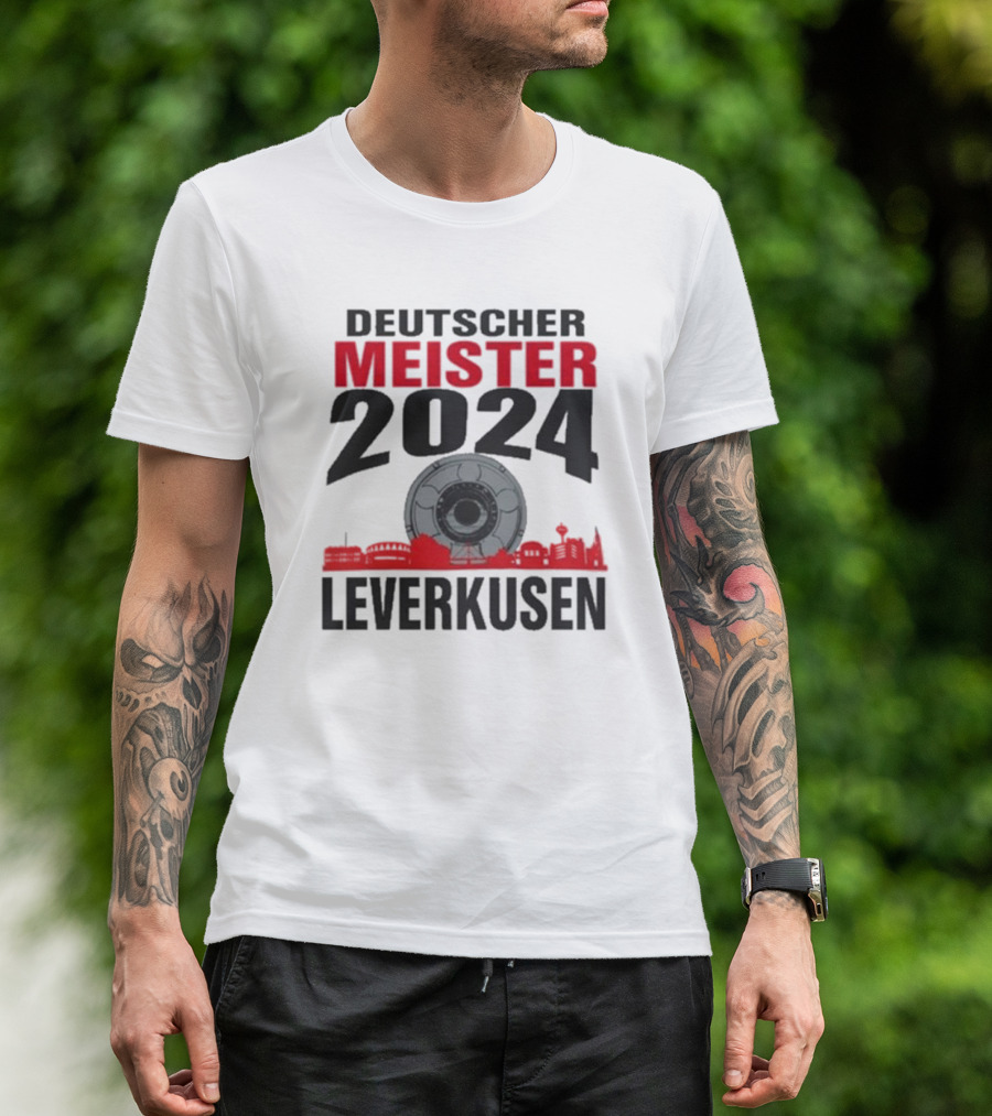 Deutscher Meister 2024 Leverkusen Champions T-Shirt