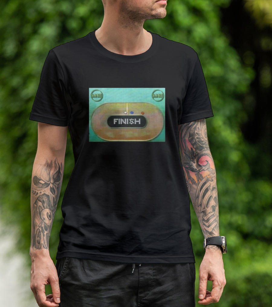 Finish Dot Race Last Dive Bar T-Shirt