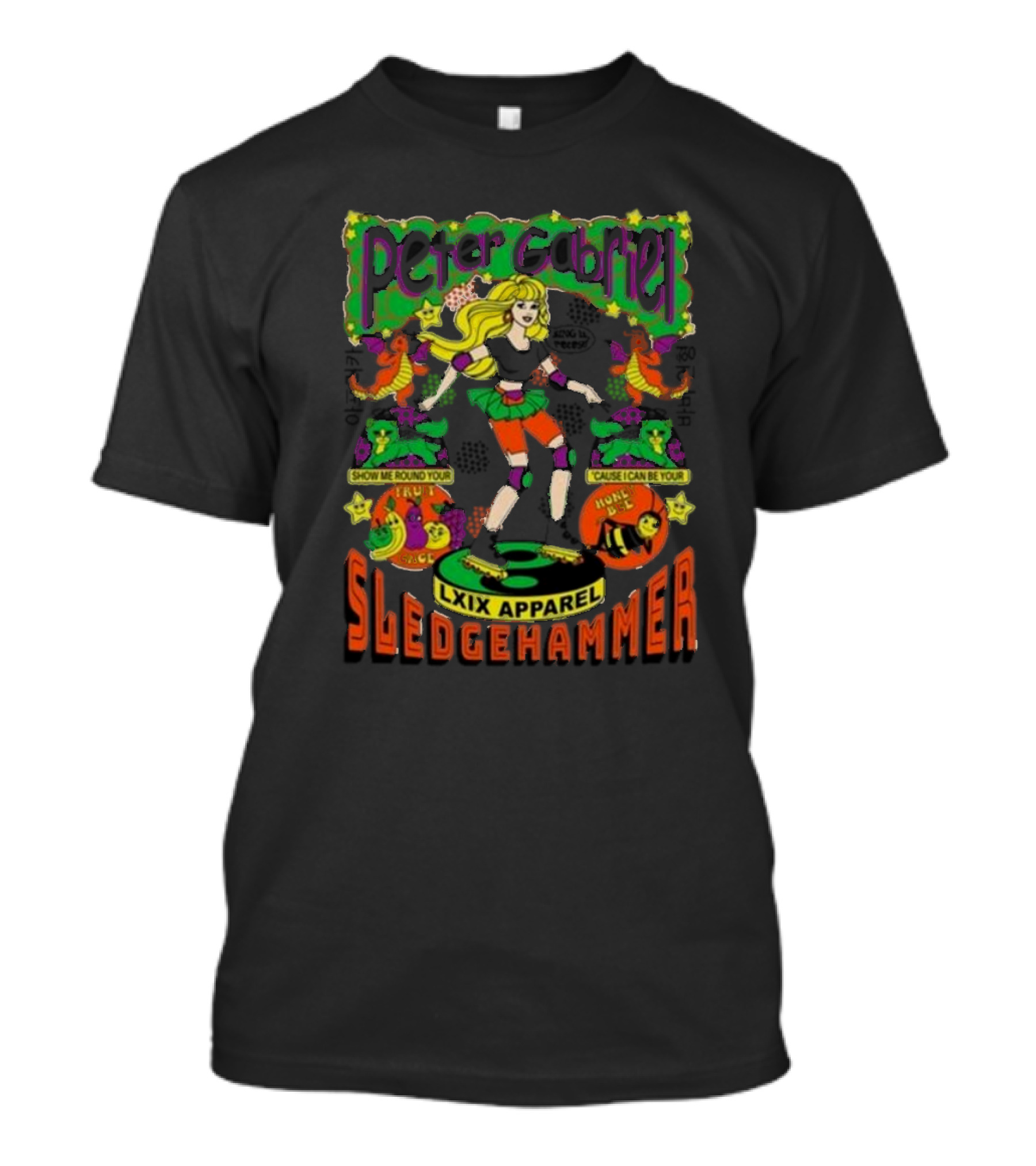 Peter Gabriel Sledgehammer Lxix Apparel Show Me Round Your House T-Shirt