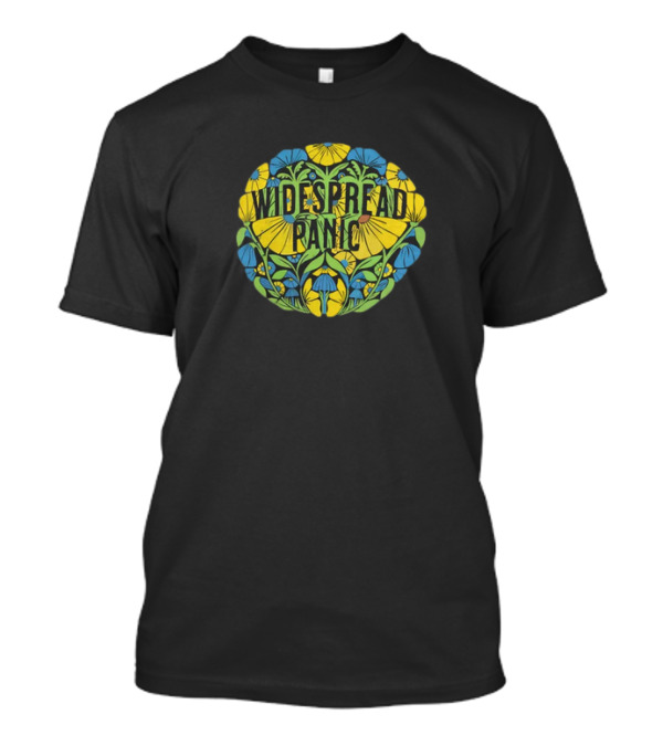 Widespread Panic Floral Design Ladies T-Shirt