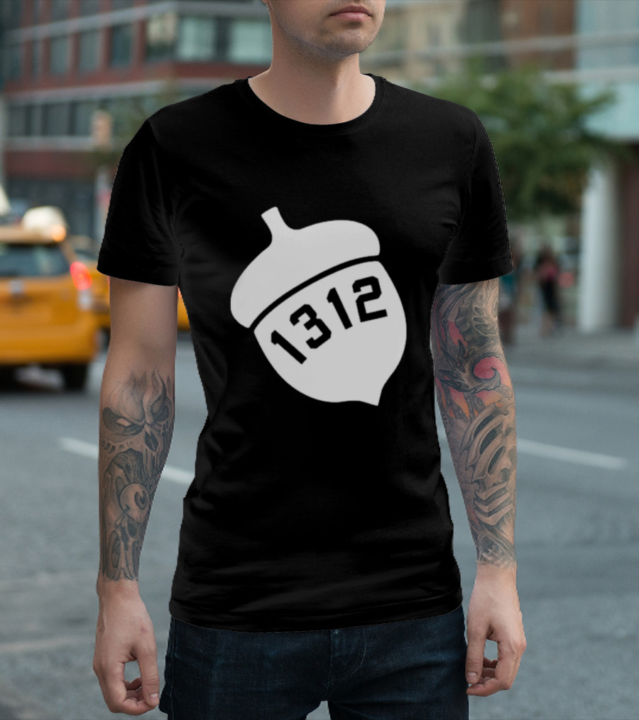 All Cops Are Bastards ACAB 1312 Acorn T-Shirt