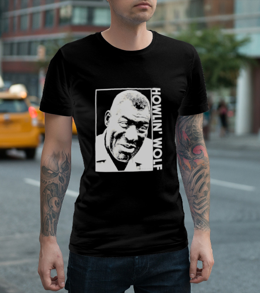 Howlin' Wolf Portrait by Jim Marshall T-Shirt