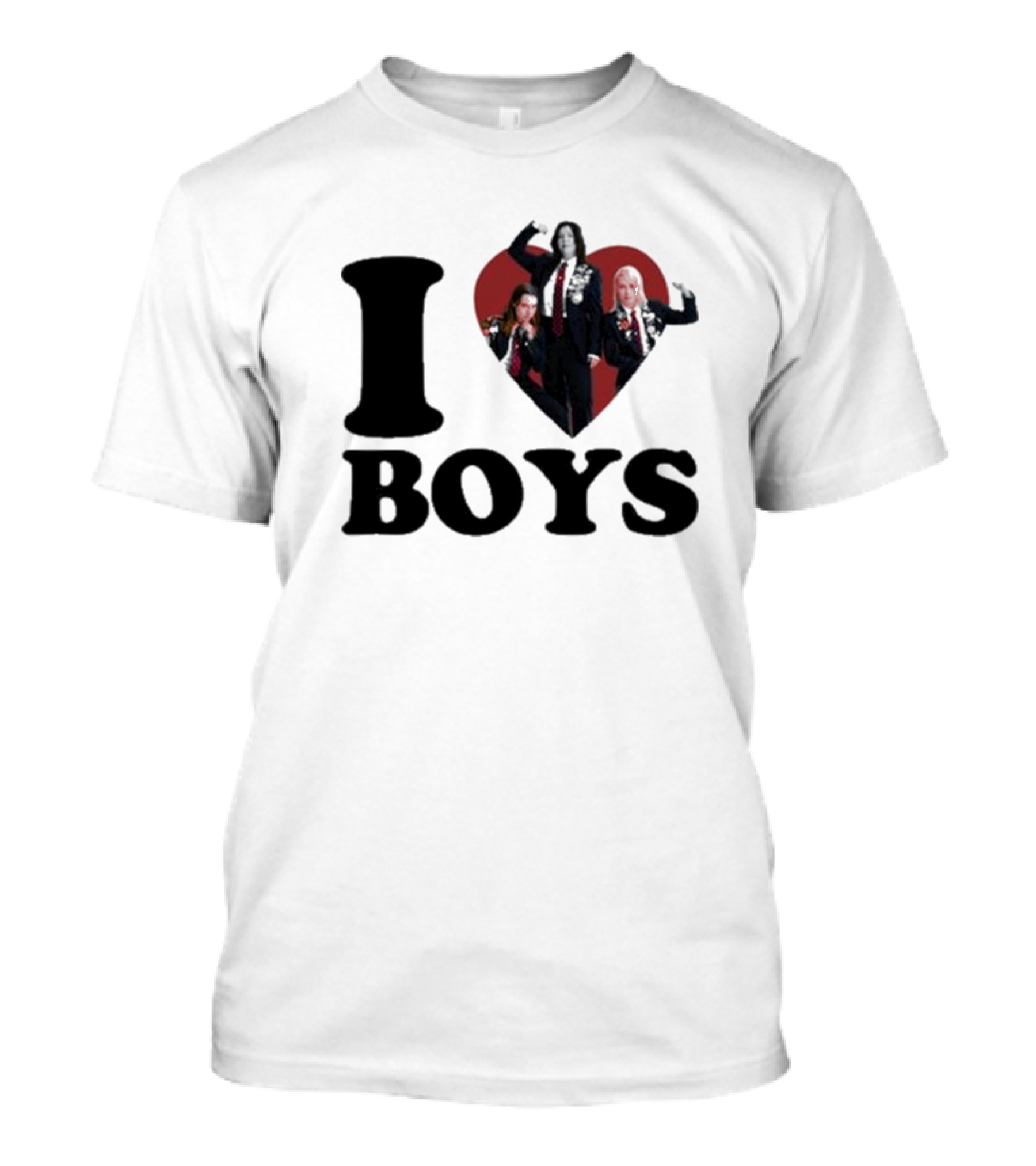 I Heart Boys Boygenius Trio In Heart T-Shirt