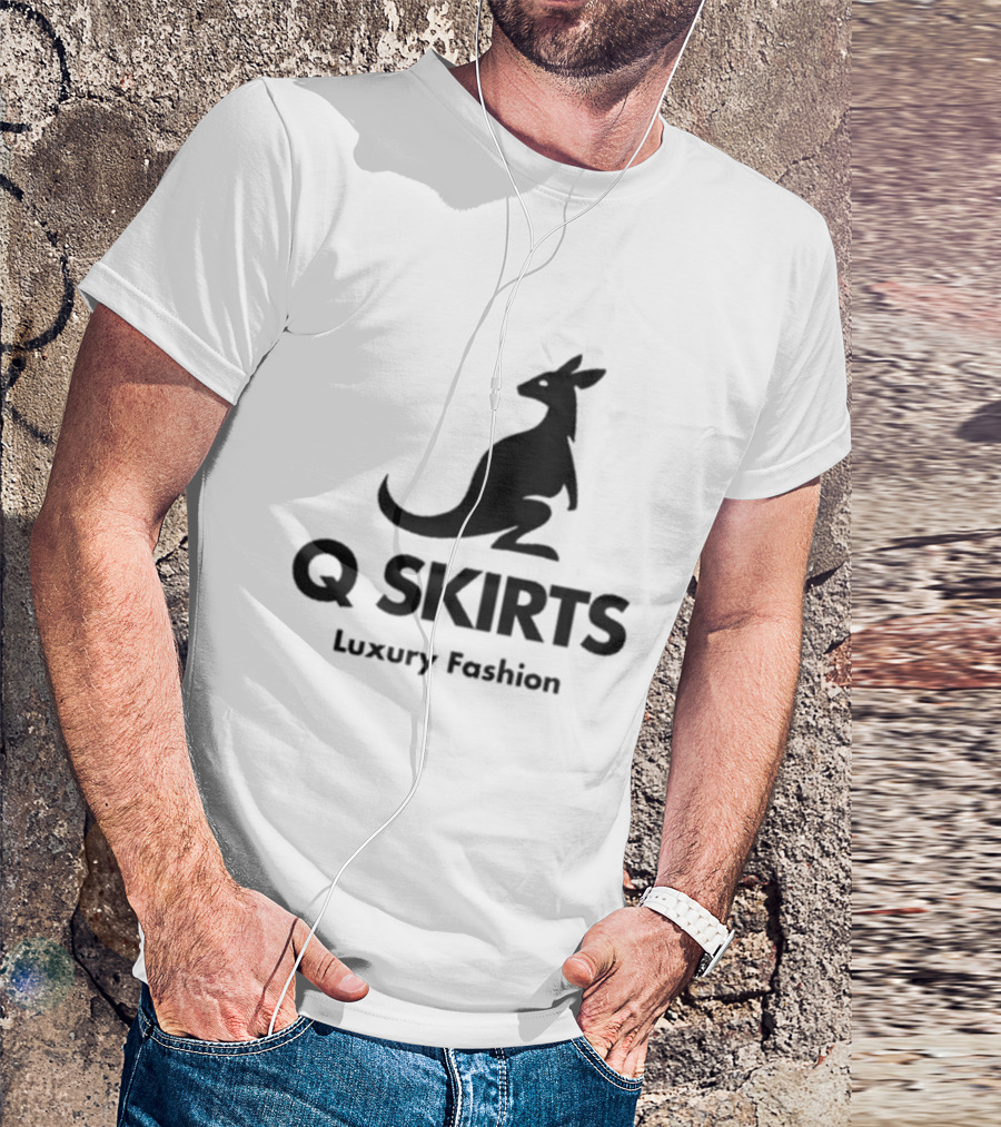 Q Skirts Luxury Fashion Kangaroo T-Shirt