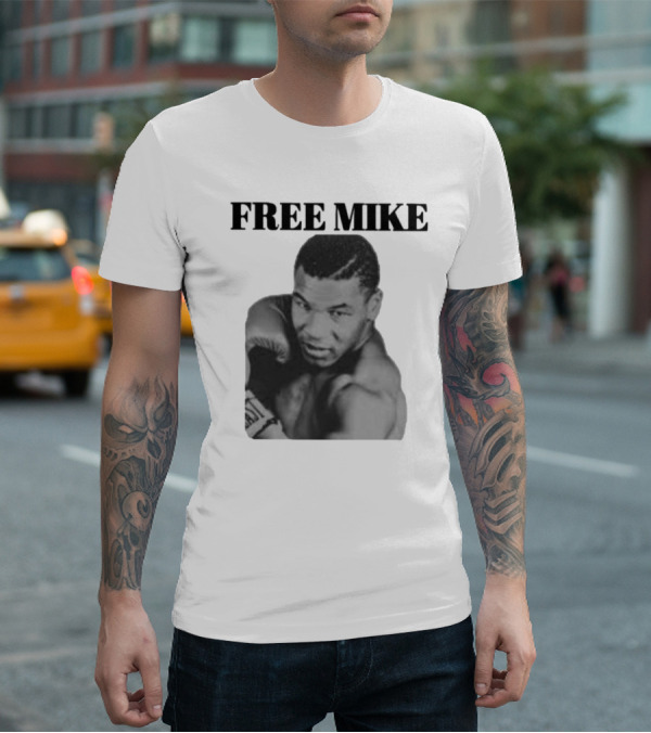 Free Mike Tyson Boxing Legend Image T-Shirt