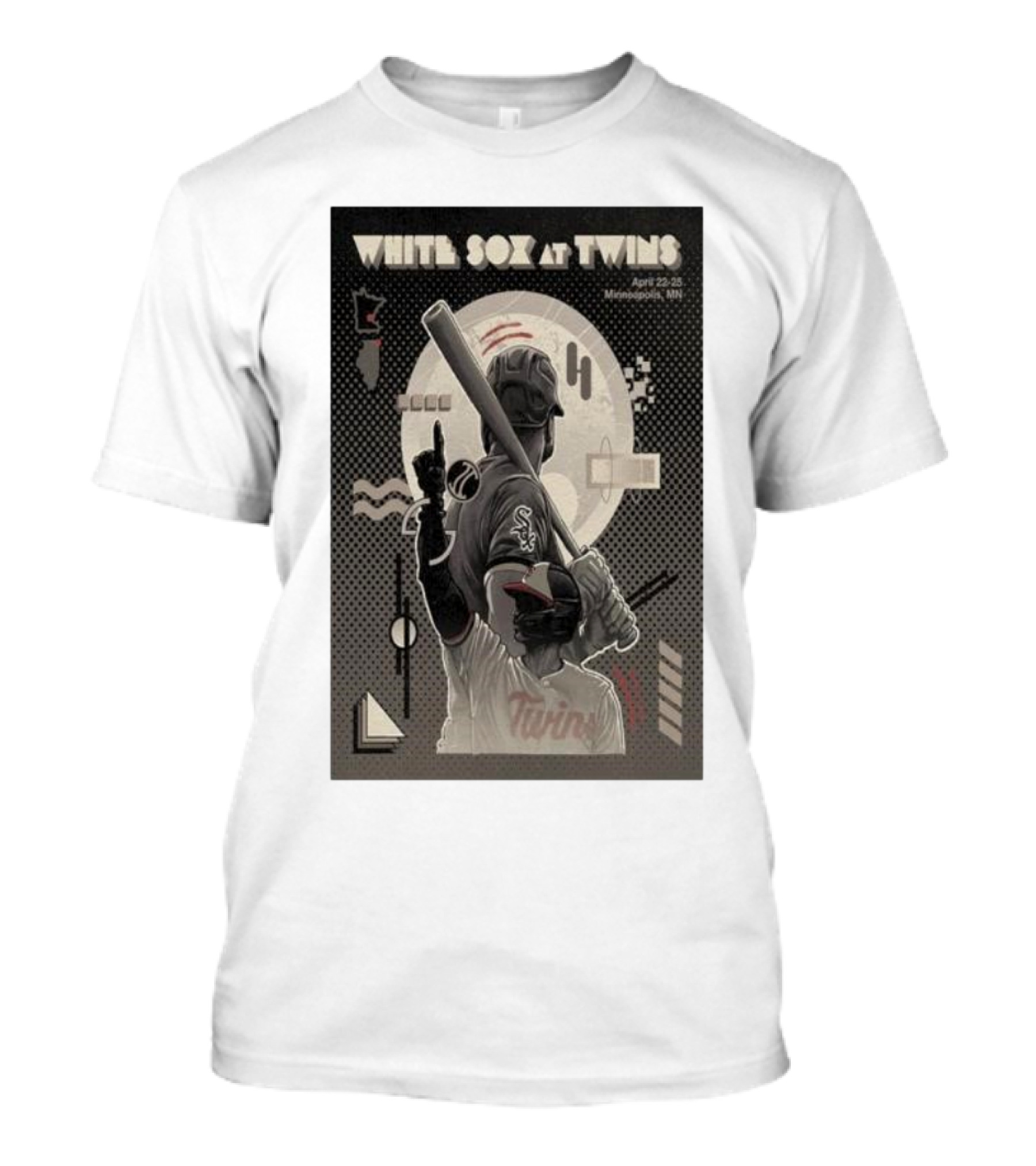 White Sox At Twins April 22-25 2024 Minneapolis MN T-Shirt