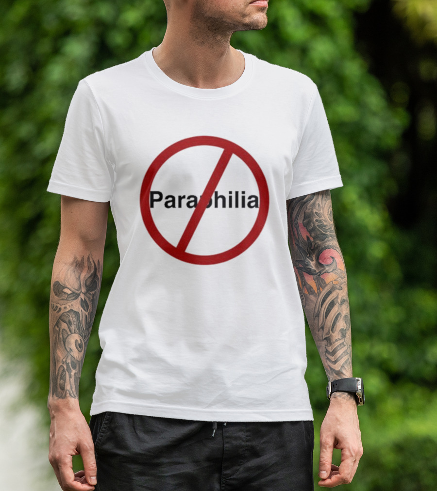 Dominic Fike No Paraphilia Red Ban T-Shirt