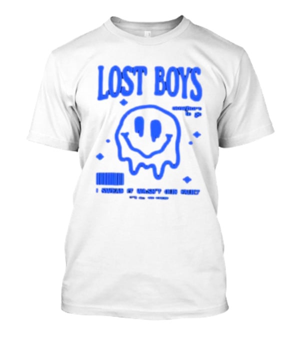 Lost Boys Nowhere To Go Barcode I Swear It Wasn't Our Fault T-Shirt