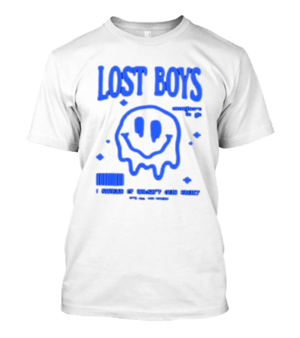 Lost Boys Nowhere To Go Barcode I Swear It Wasn't Our Fault T-Shirt