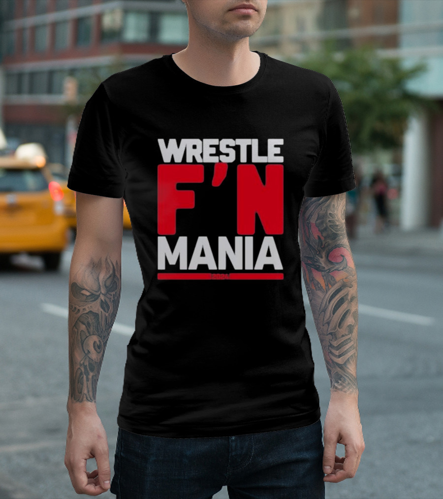 Wrestle F’n Mania 2024 Paul Heyman T-Shirt
