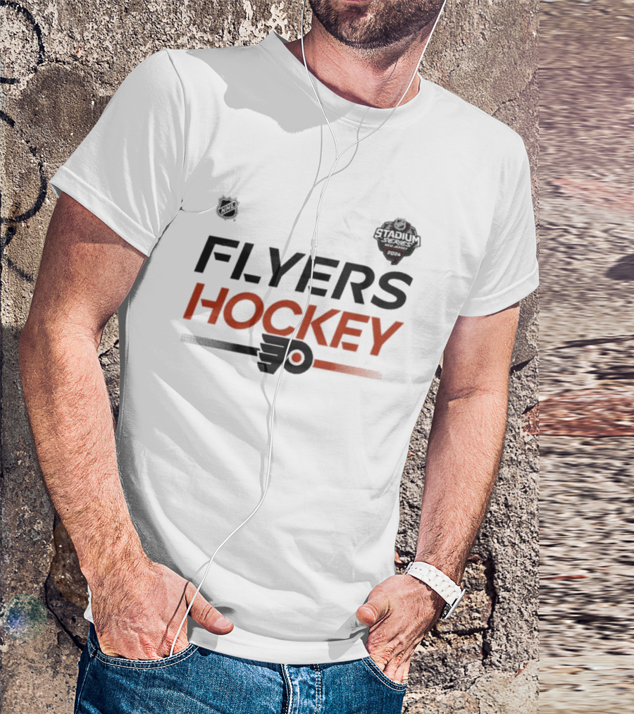 Flyers Hockey Philadelphia Flyers 2024 NHL Stadium Series Locker Room T-Shirt