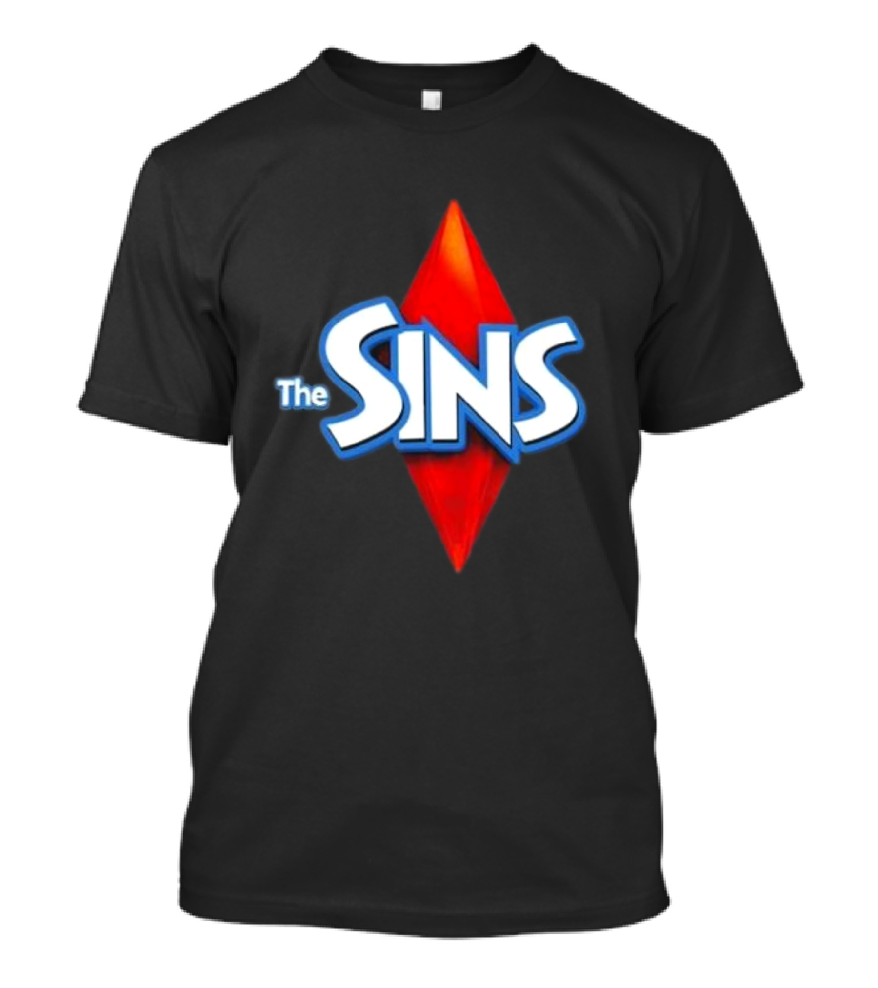 The Sins 2024 Parody Sims Icon Plumbob T-Shirt