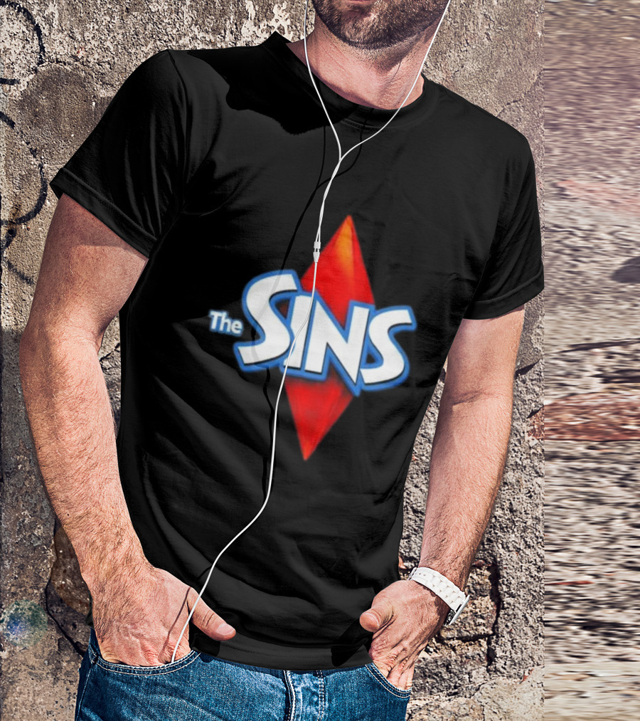 The Sins 2024 Parody Sims Icon Plumbob T-Shirt
