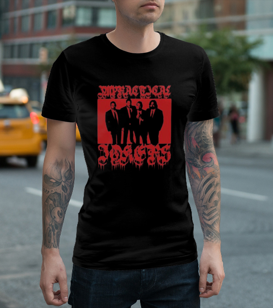 Impractical Jokers Red Silhouette Sequence T-Shirt