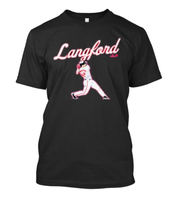 Langford 22 Baseball Slugger Swing T-Shirt