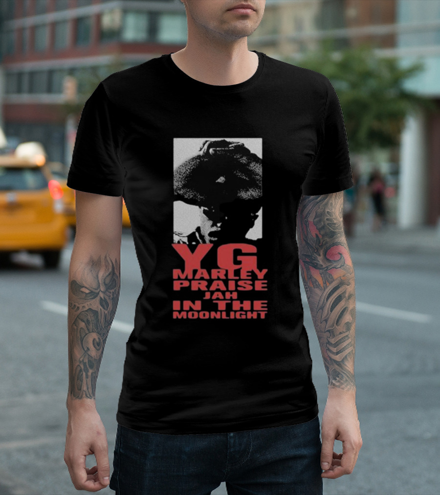 Yg Marley Praise Jah In The Moonlight T-Shirt