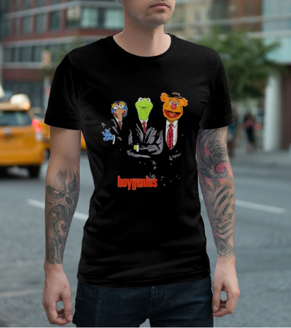 Boygenius Muppet Characters In Suits T-Shirt