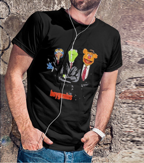Boygenius Muppet Characters In Suits T-Shirt