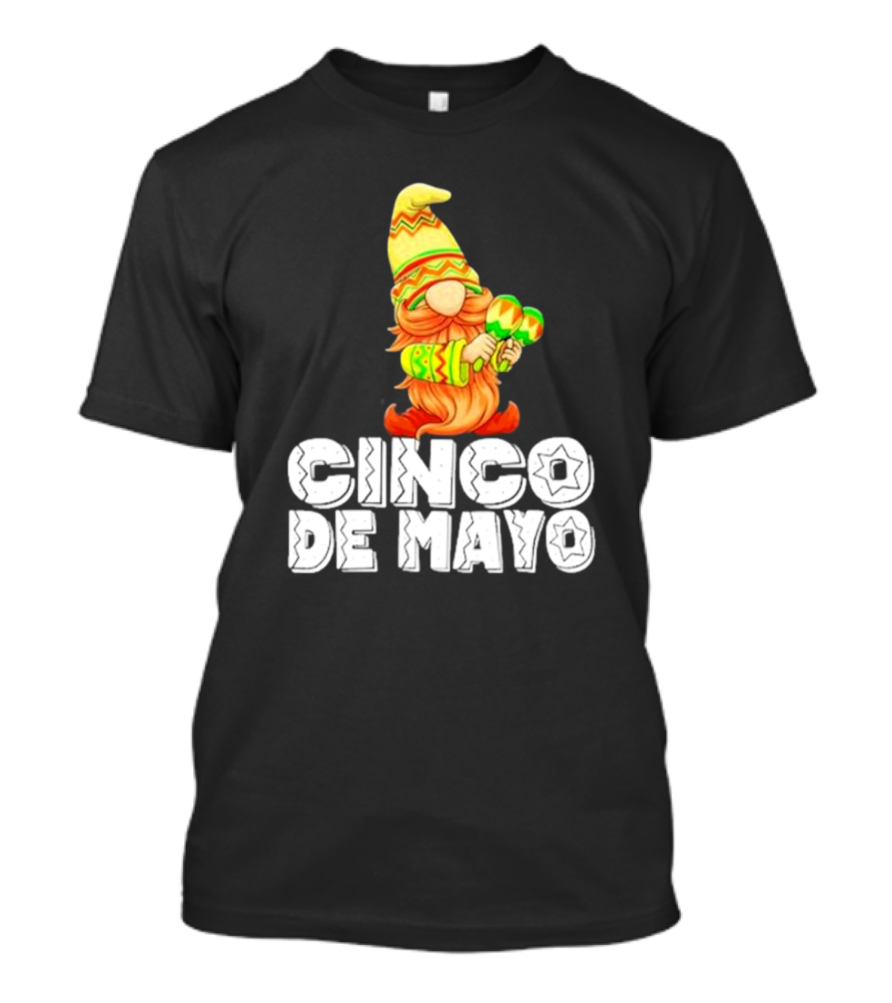 Cinco De Mayo 2024 Gnome With Maracas T-Shirt