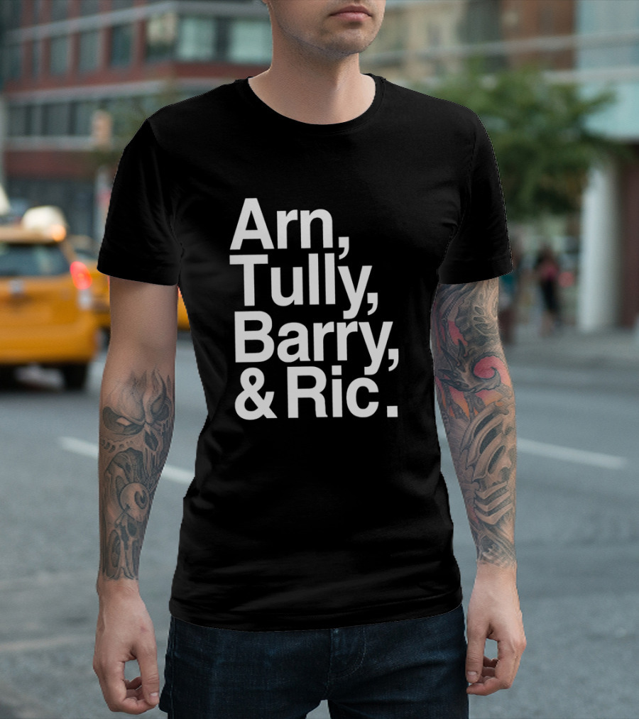 Arn Tully Barry And Ric Anma To The Brim Austin Texas T-Shirt