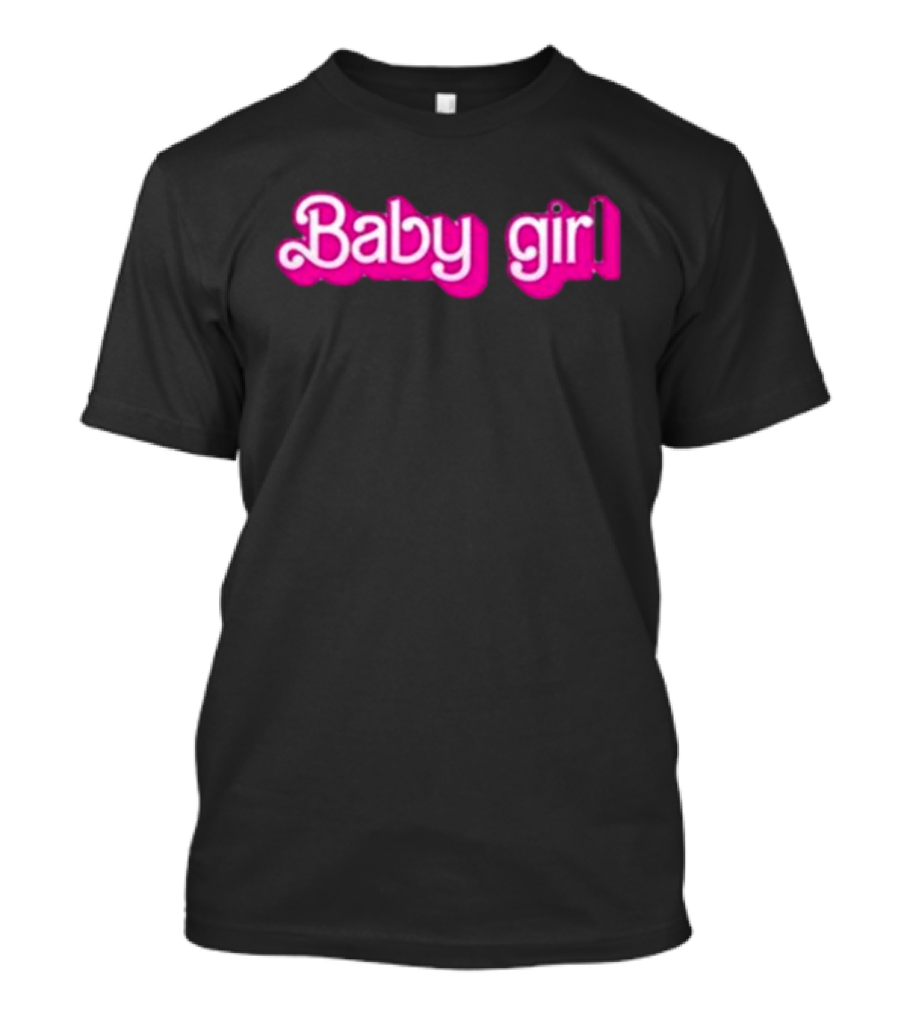 Baby Girl Text Pink T-Shirt