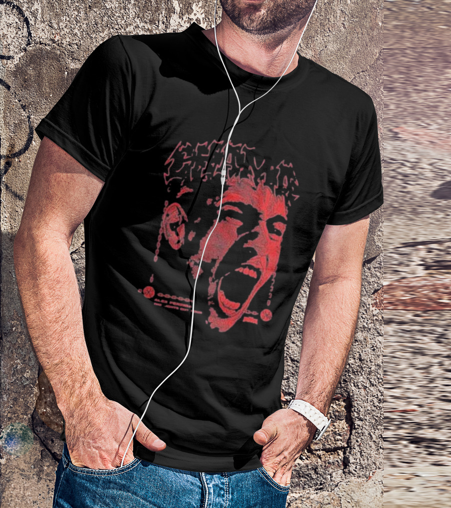 Chama Alex Pereira The Lights Out Tour Scream T-Shirt