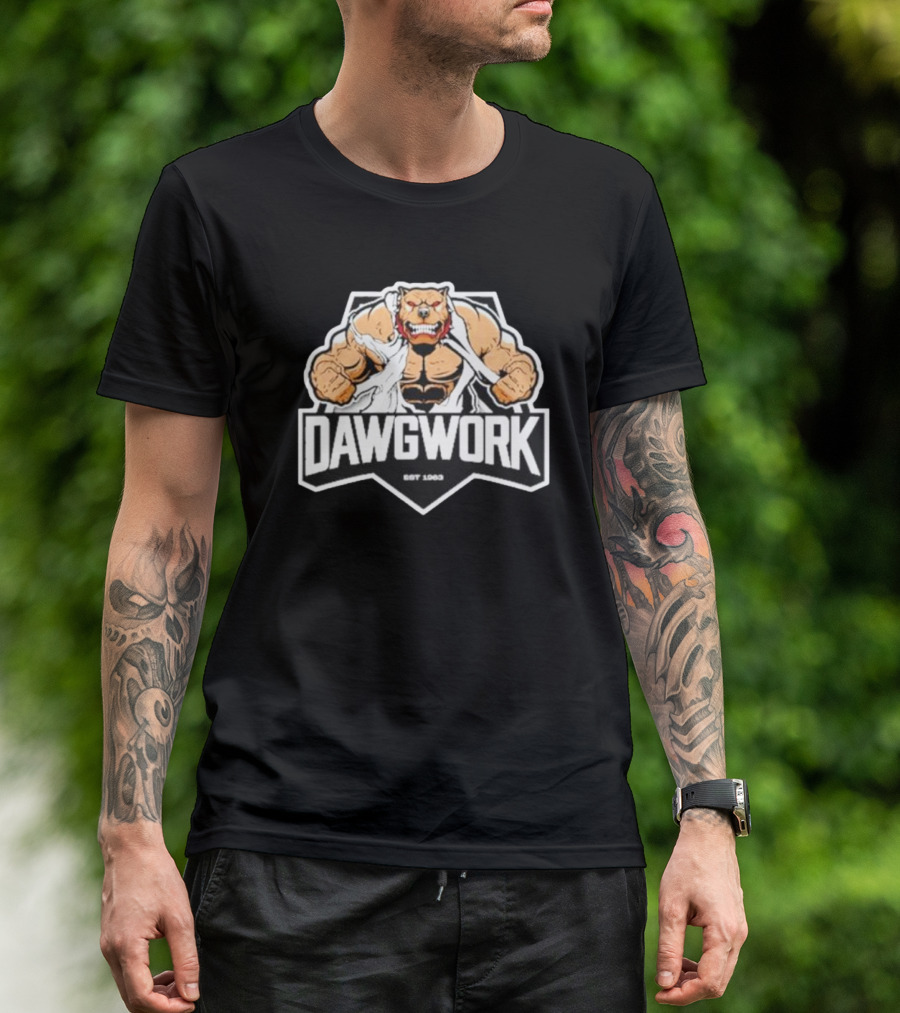 Dawgwork Est 1983 Muscle Dog Power T-Shirt