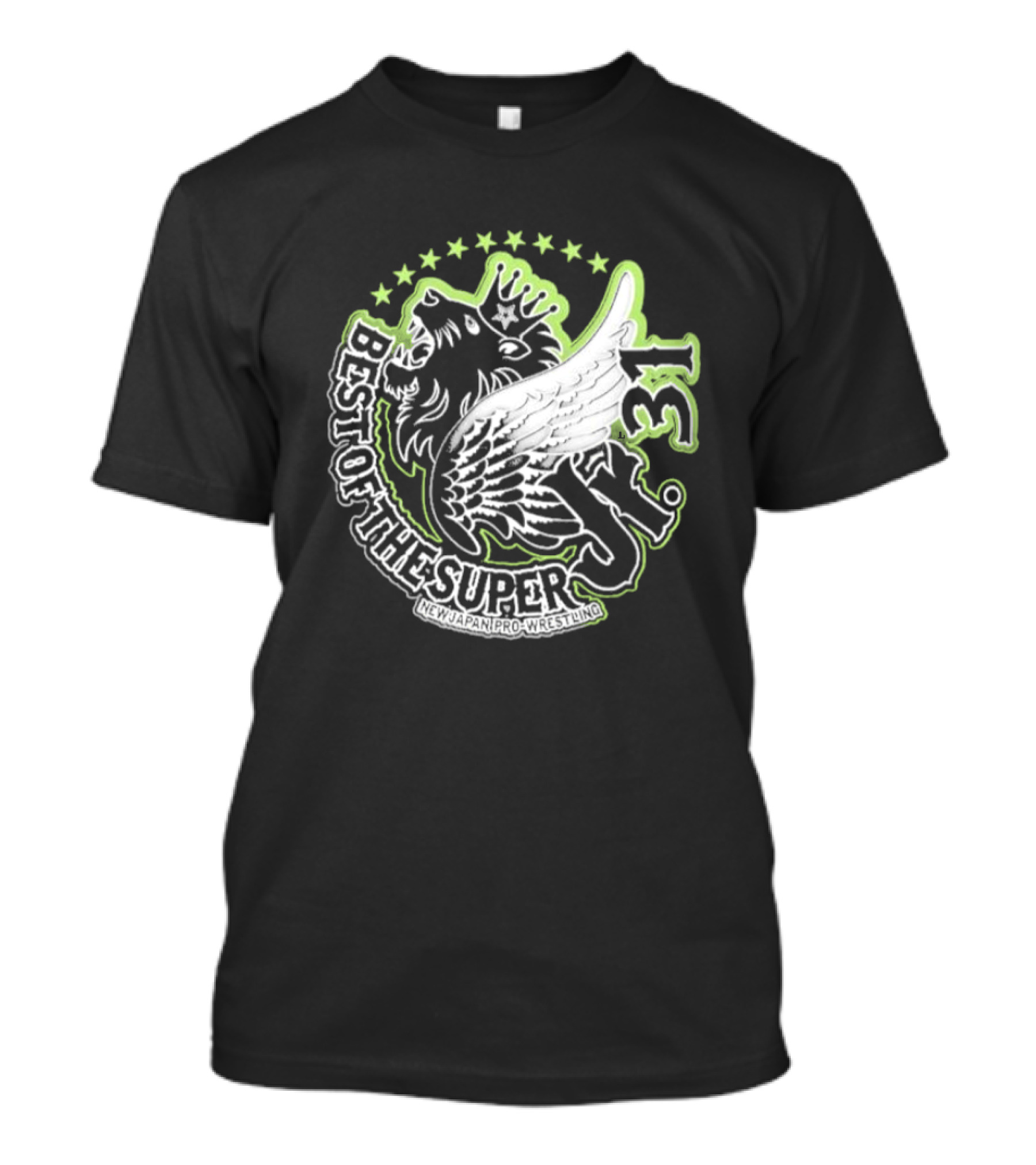 Best Of The Super Jr 31 New Japan Pro Wrestling Winged Lion T-Shirt