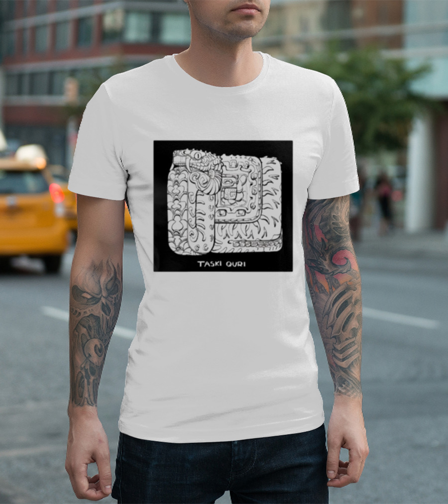 Serpiente Taski Quri Ancient Motif T-Shirt