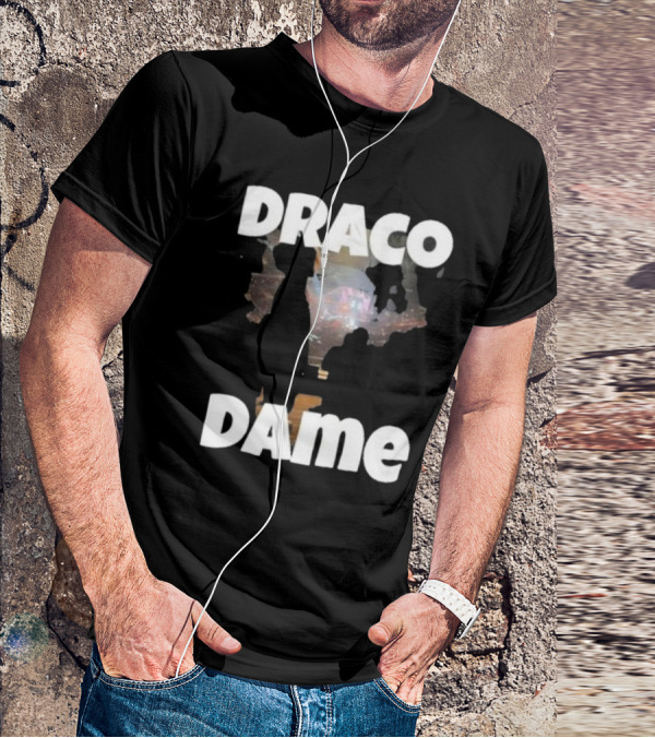 Draco Dame Basketball Arena Silhouette Scene T-Shirt
