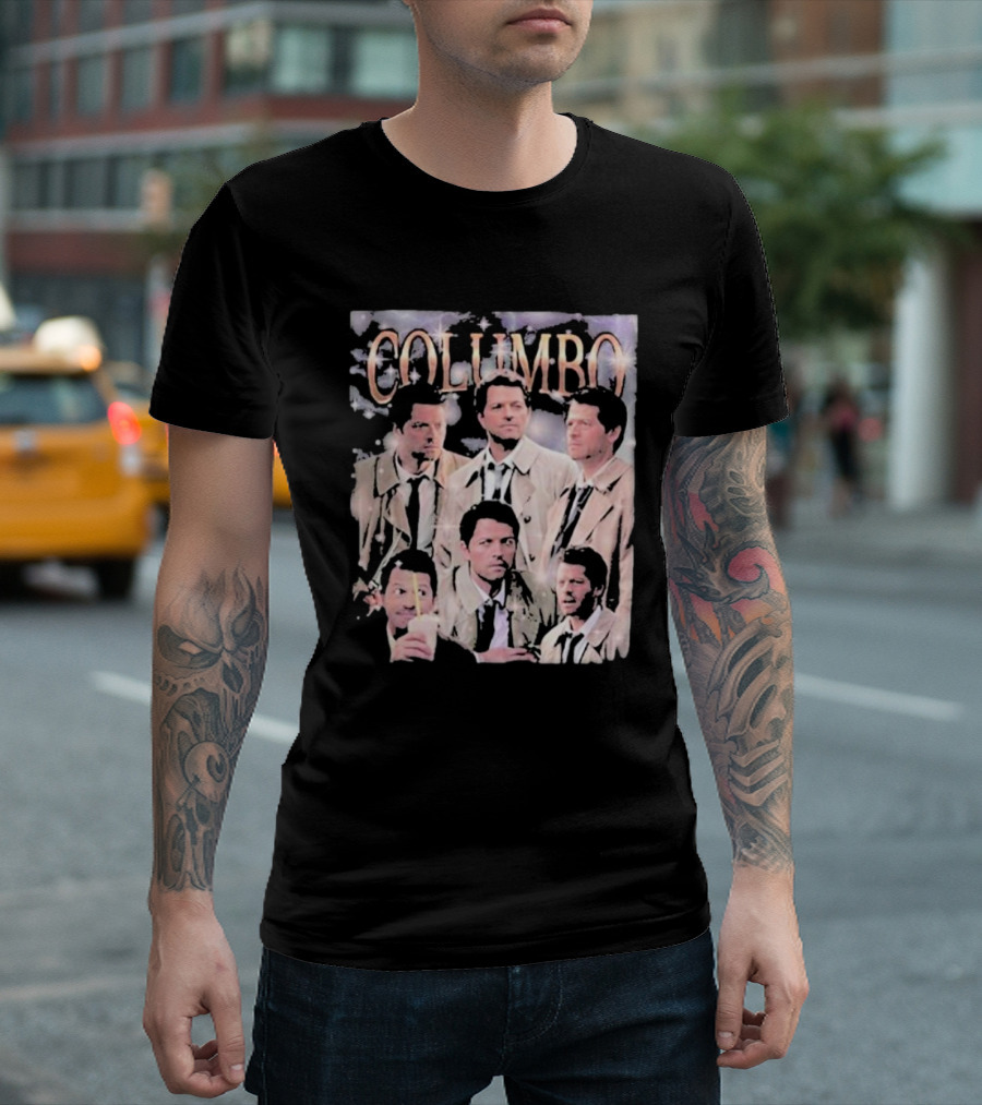 Columbo Misha Collins Detective T-Shirt
