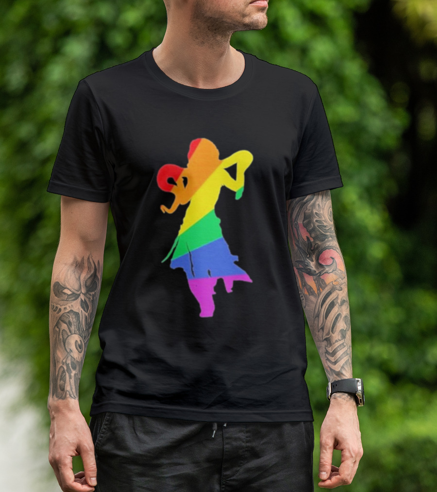 Abeardedhero Just Listen Rainbow T-Shirt