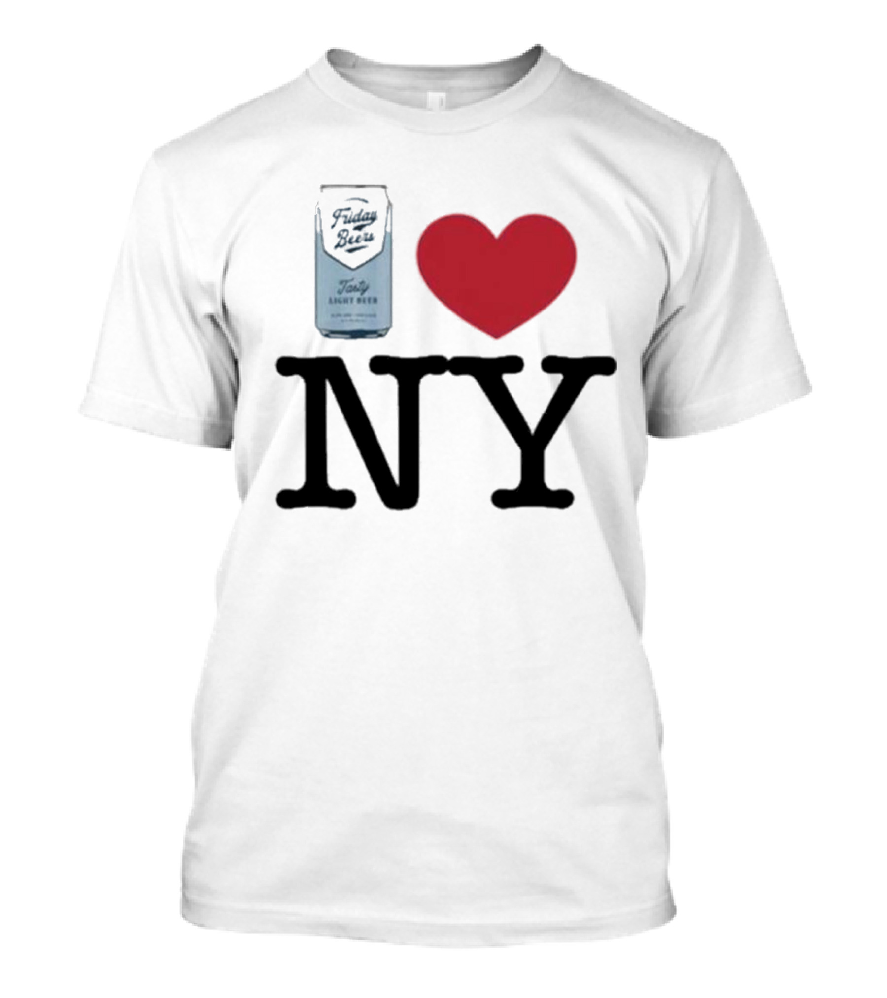 Friday Beers I Love NY T-Shirt
