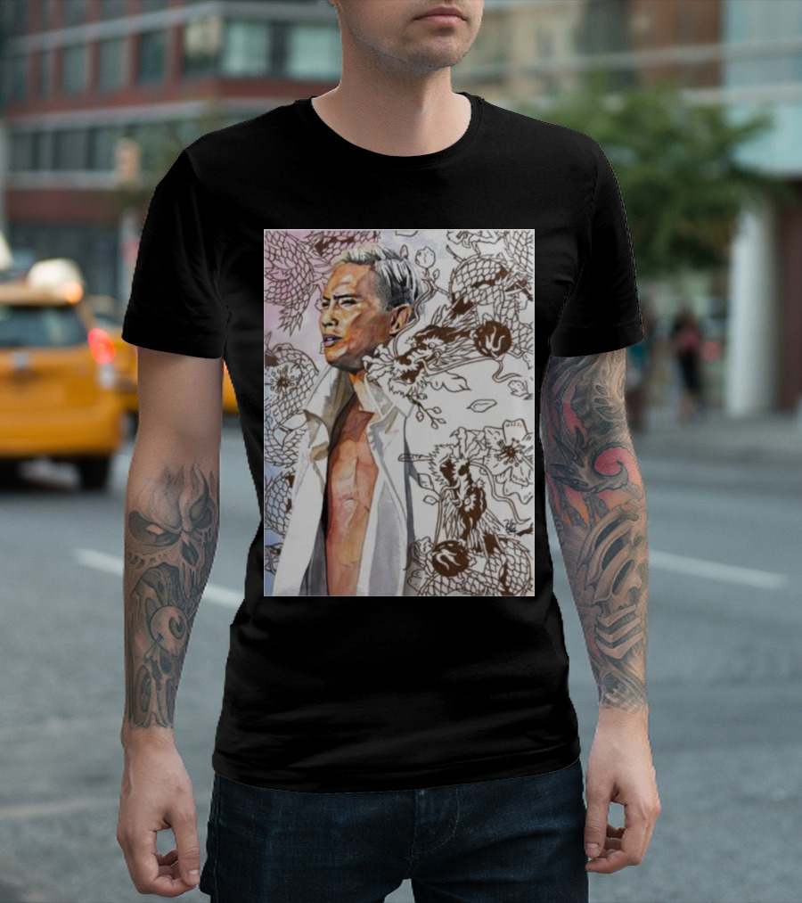Kazuchika Okada Rob Schamberger Dragon T-Shirt