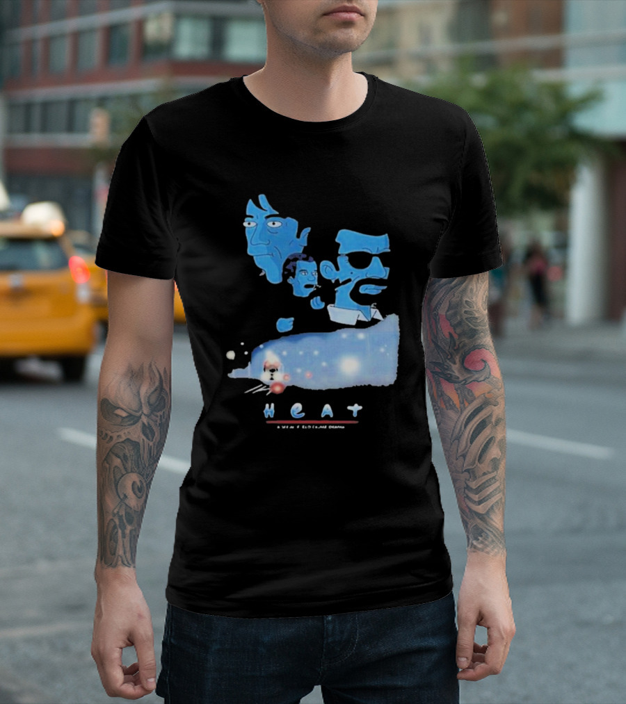 Sanchovies Animated 2024 Heat A Michael Mann Film T-Shirt